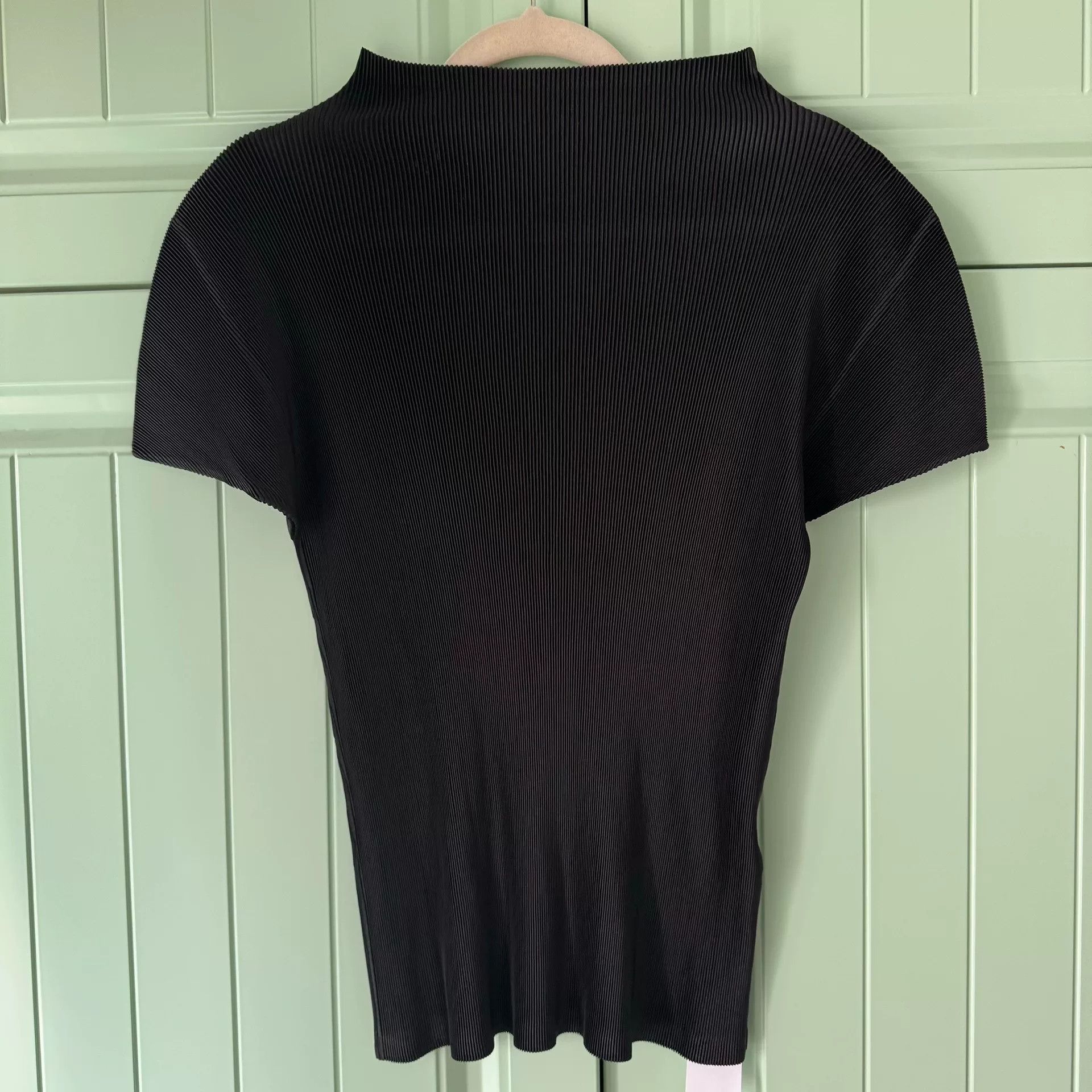 Issey Miyake PLEATS PLEASE FK105 Short-Sleeve Top Size L / US 10 / IT 46 - 1 Thumbnail