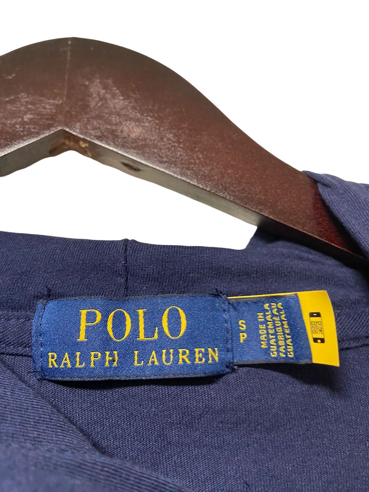 Polo Ralph Lauren × Ralph Lauren × Vintage POLO RALPH LAUREN Royal Blue POLO BEAR Hooded Shirt Size S Size US S / EU 44-46 / 1 - 4 Thumbnail