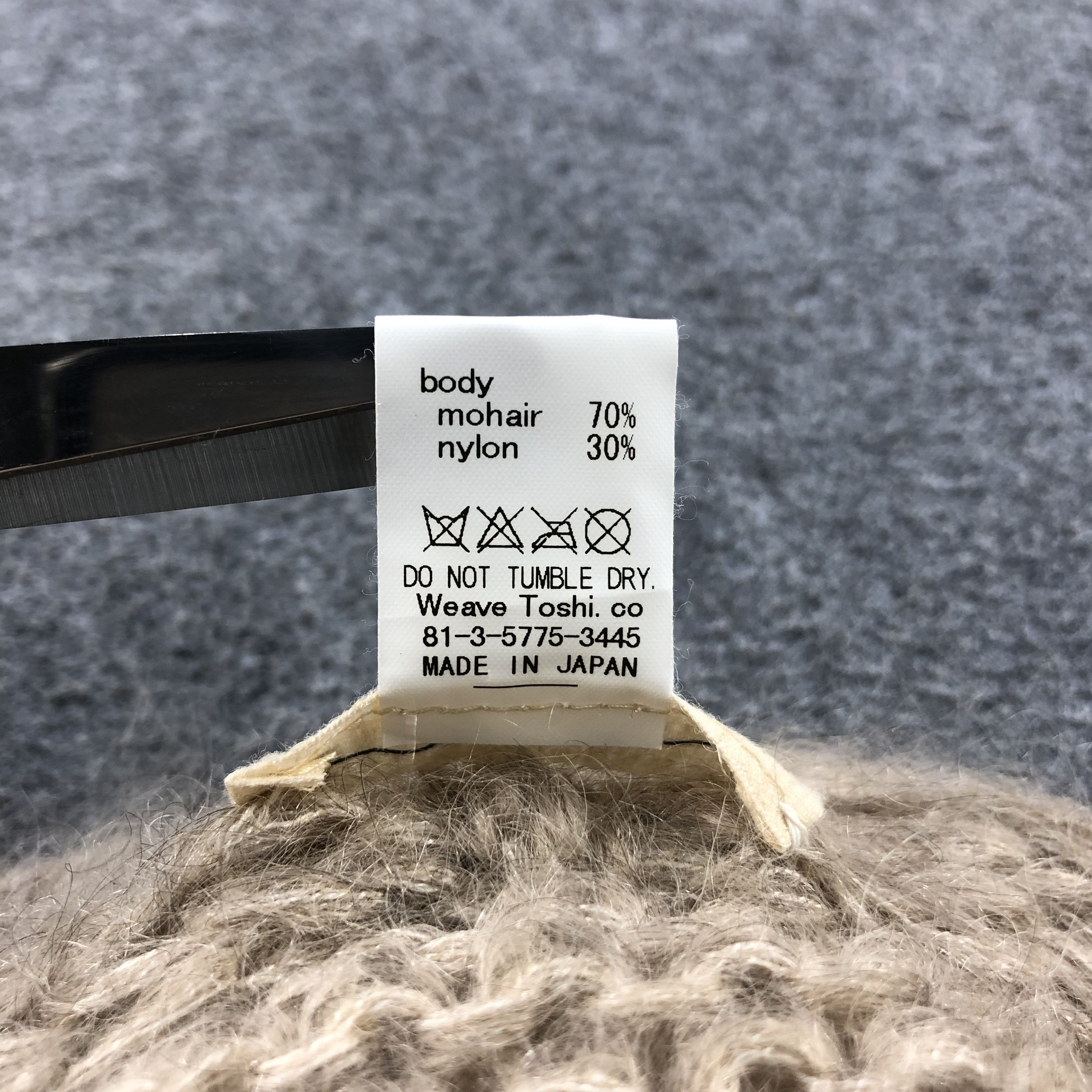 CA4LA CA4LA Ribbon Mohair Hat Beanie Snowcap Snow Hat B38 Size ONE SIZE - 5 Thumbnail