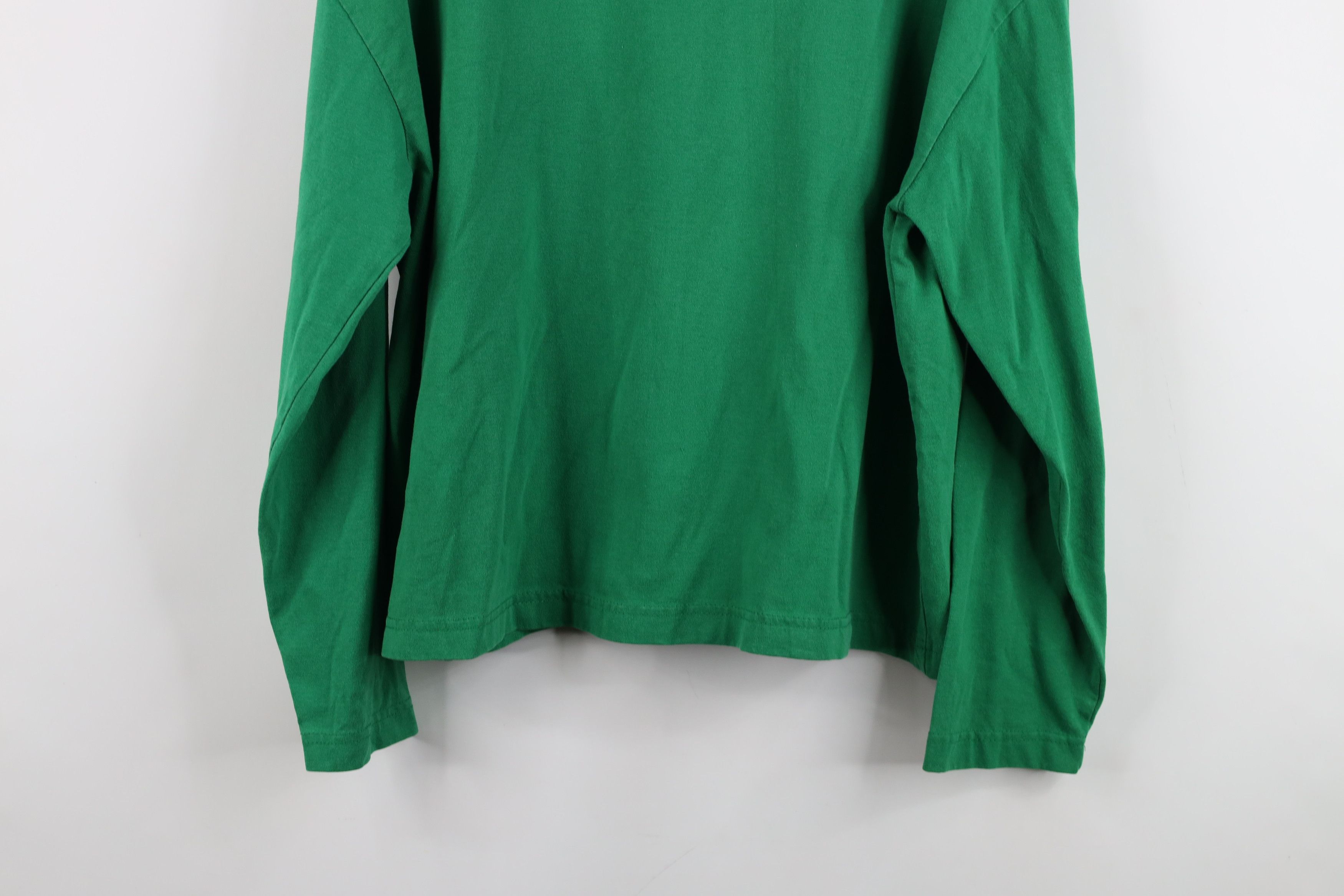 Vintage Vintage 90s Fit Christmas Tree Turtleneck T-Shirt Green Size XL / US 12-14 / IT 48-50 - 11 Thumbnail