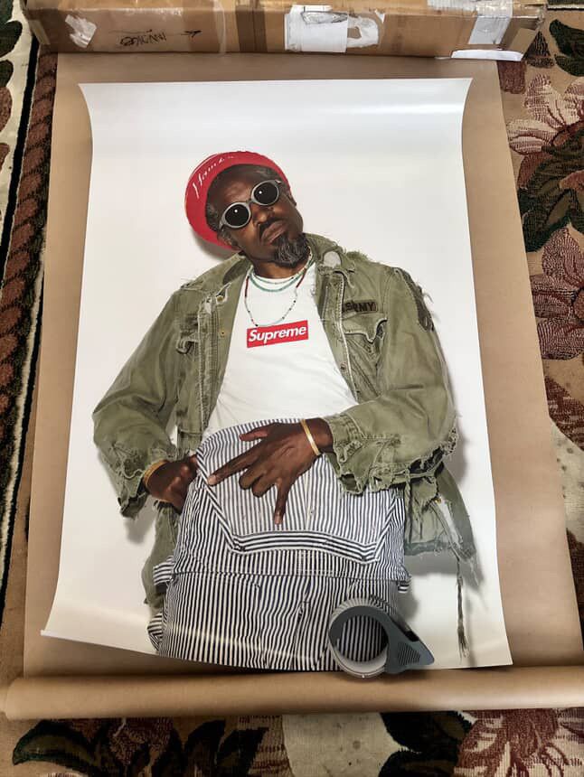 Supreme Supreme 2003 calendar by Terry Richardson with poster