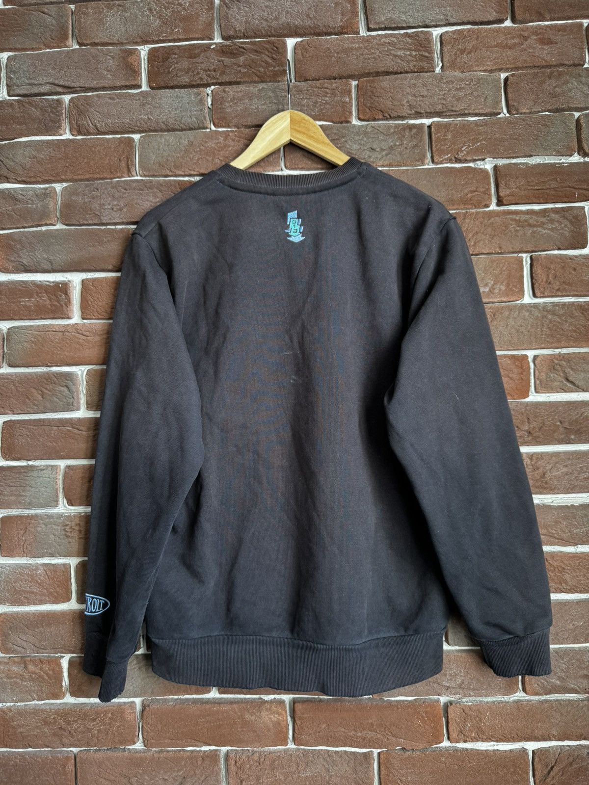 Carhartt Y2K Carhartt Geo Script Logo Crewneck XS Brown Streetwear Size US XS / EU 42 / 0 - 2 Thumbnail