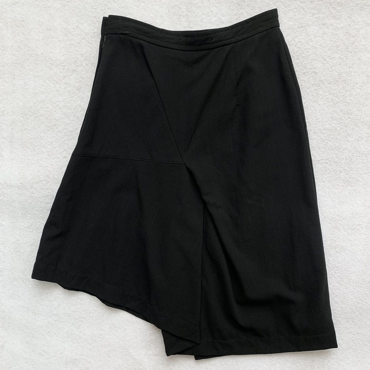 Comme des Garcons 1990s Comme Des Garcons Draped Asymmetrical Skirt Size 24" / US 00 / IT 34 - 2 Thumbnail