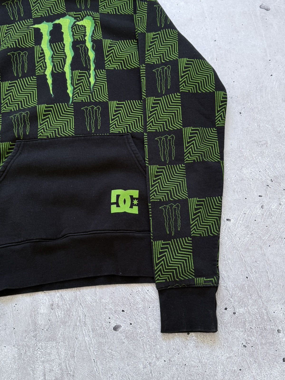 Vintage Y2K Monster Energy Dc Shoes Hoodie
