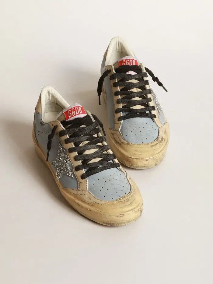 Golden Goose o1d2blof0326 Ball Star Low-Top Sneakers in Multicolor Size US 8.5 / EU 41-42 - 2 Thumbnail