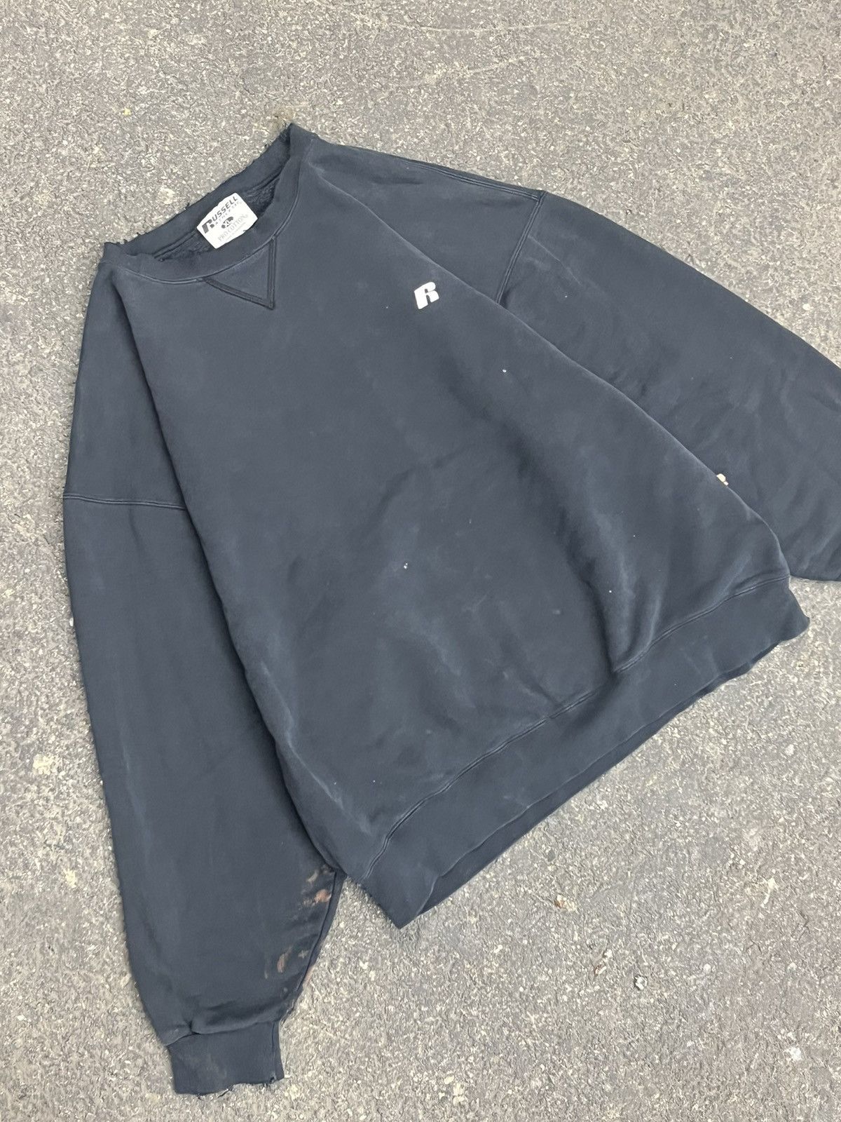 Russell Athletic × Vintage Russell athletic vintage boxy fit streetwear added hype Size US XL / EU 56 / 4 - 2 Thumbnail