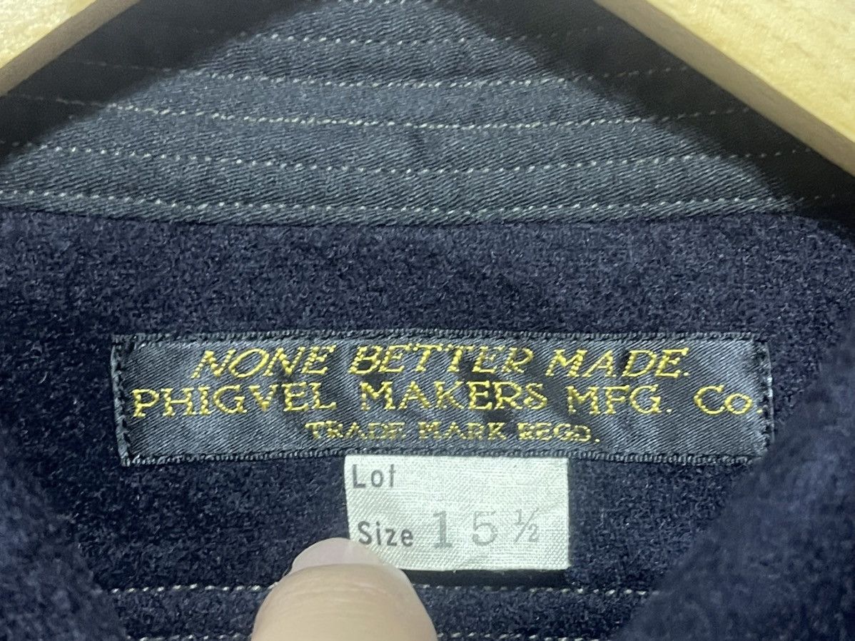 Japanese Brand × PHIGVEL MAKERS & Co. Phigvel Makers & Co. Wool Shirt Japan Size US M / EU 48-50 / 2 - 12 Thumbnail