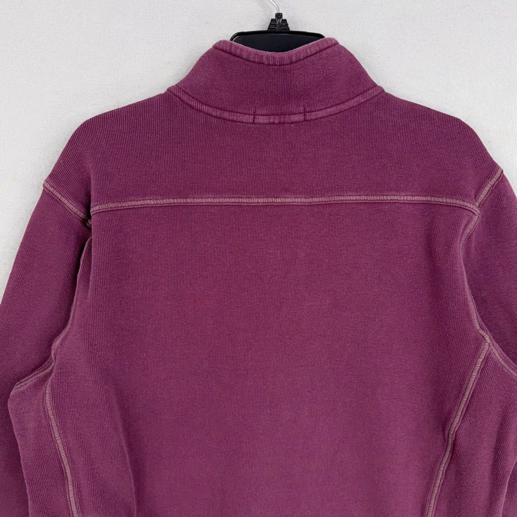 Tommy Bahama Tommy Bahama Sweater Mens Large Purple Quarter Zip Cotton Pullover Casual Dad Size US L / EU 52-54 / 3 - 7 Thumbnail