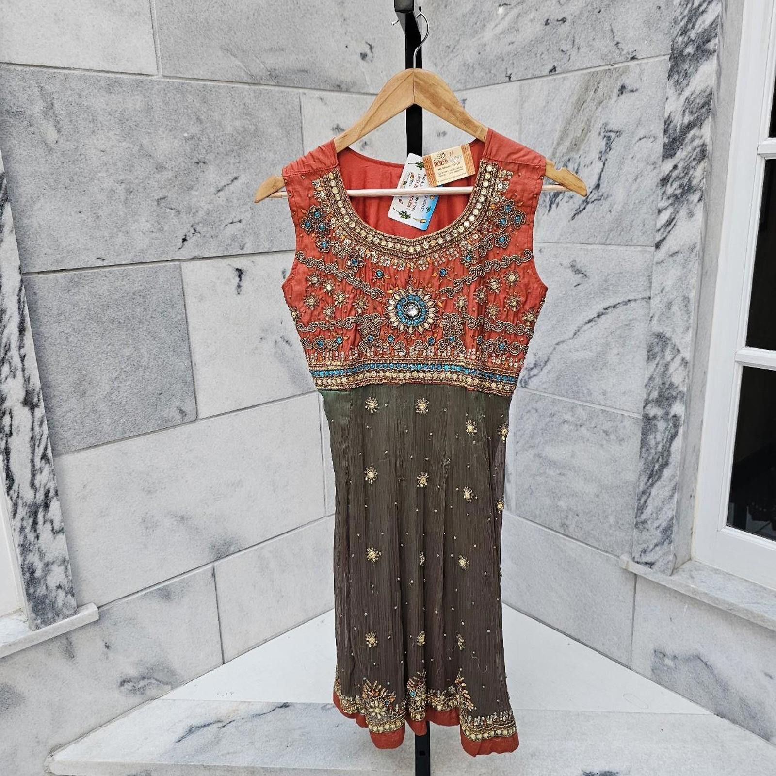 Other Women's Multicolored Beaded and Embroidered Kurta Dress Size M / US 6-8 / IT 42-44 - 1 Thumbnail