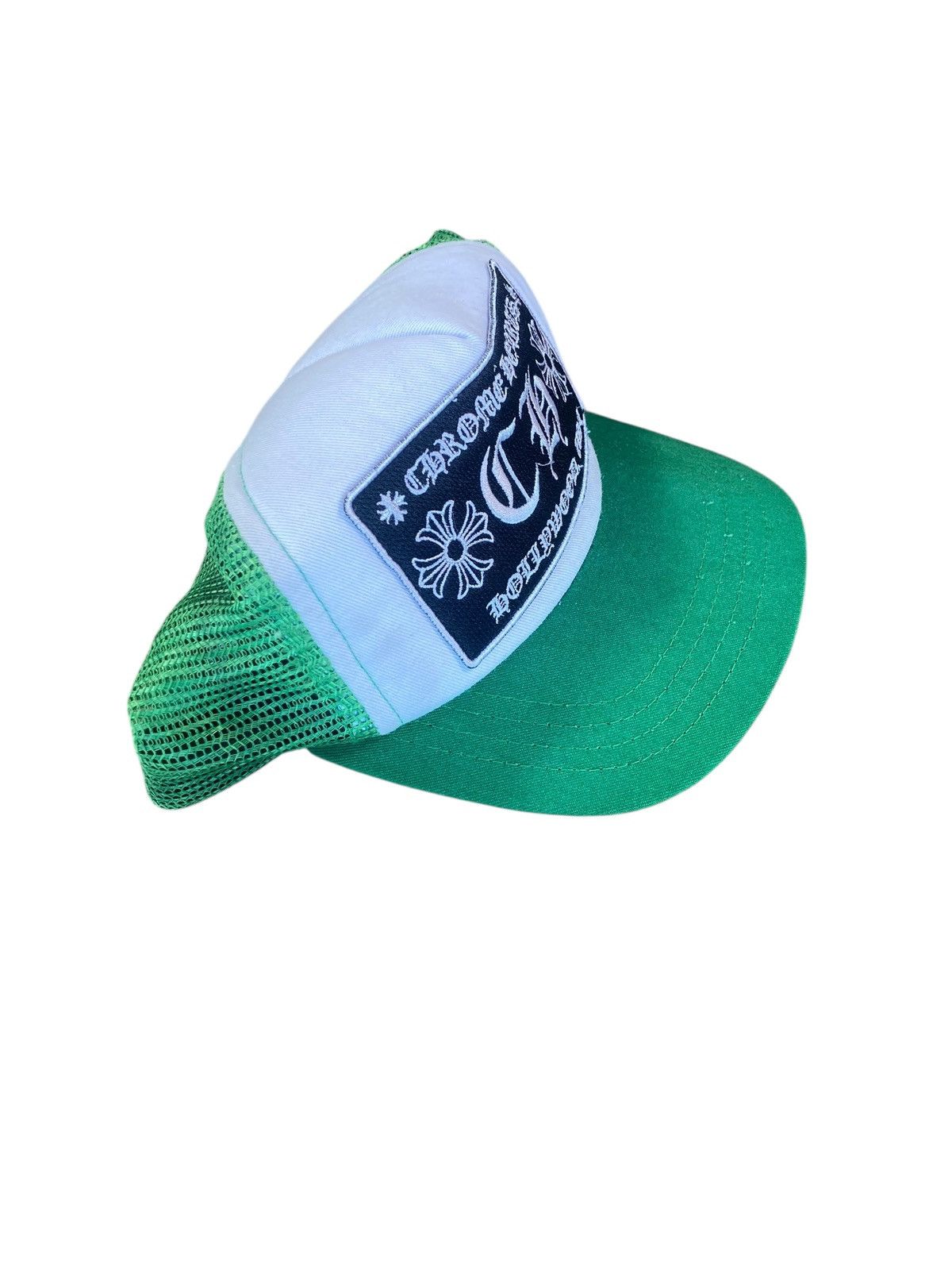 Chrome Hearts Chrome Hearts Green Hollywood Trucker Hat Size ONE SIZE - 6 Thumbnail