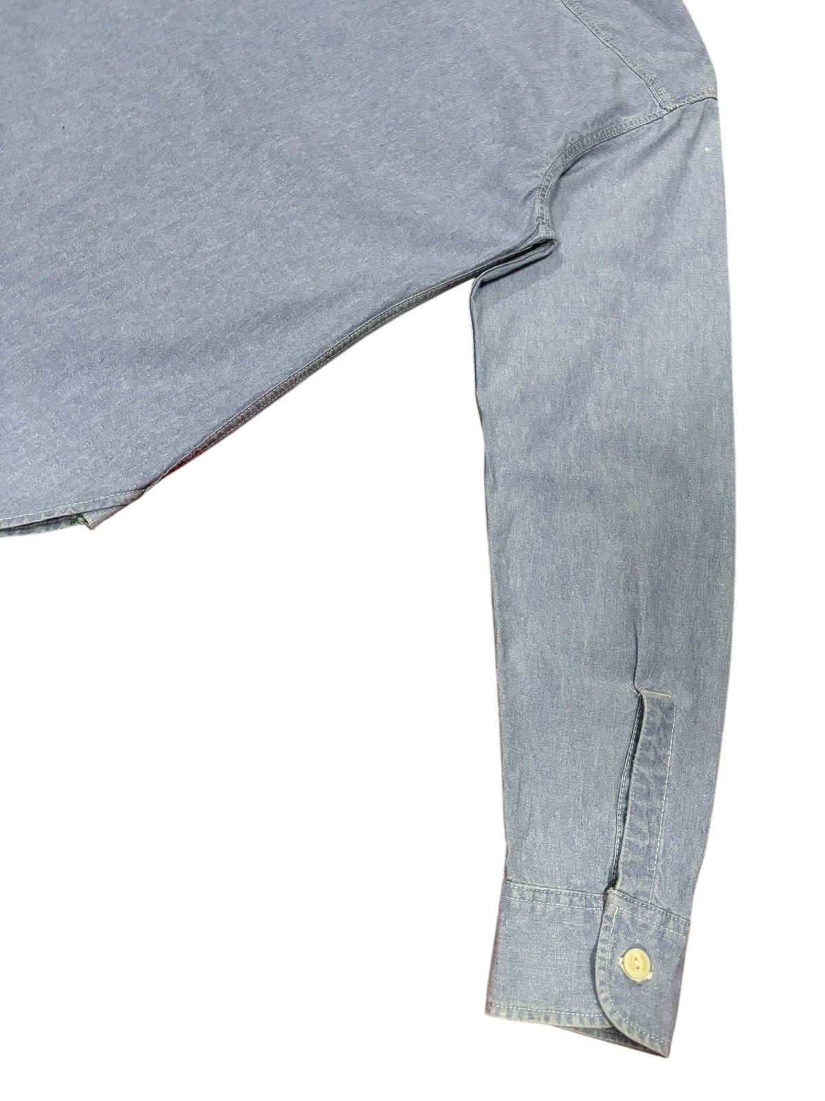 Oshkosh Vintage Oshkosh Faded Button Up Denim Size US S / EU 44-46 / 1 - 8 Thumbnail