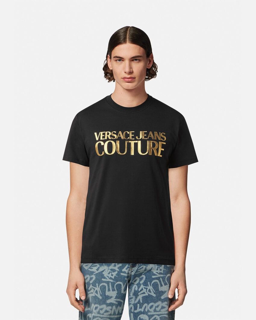 Versace Jeans Couture Versace jeans couture authentic big logo tee Size US XL / EU 56 / 4 - 2 Thumbnail