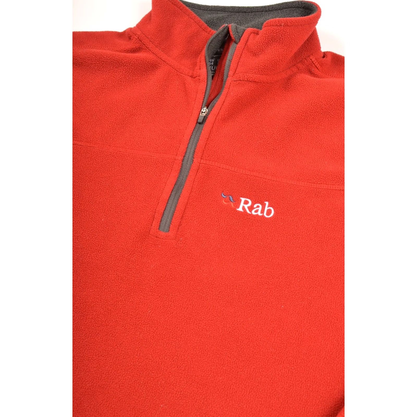 Rab Rab Micro Pull-On Red 1/3 Zip Fleece Microfleece Jacket L Mens Size US L / EU 52-54 / 3 - 2 Thumbnail