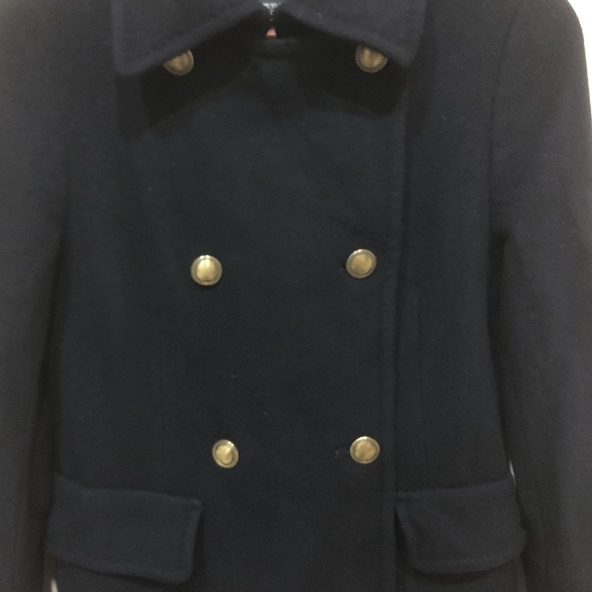 Issey Miyake × Japanese Brand Ined By Issey Miyake Wool Long Coat Size XXS / US 00 / IT 34 - 4 Thumbnail