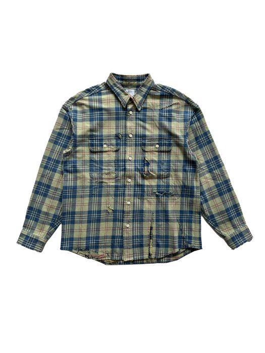 Visvim FW21 Lumber Check L/S Crash | Grailed