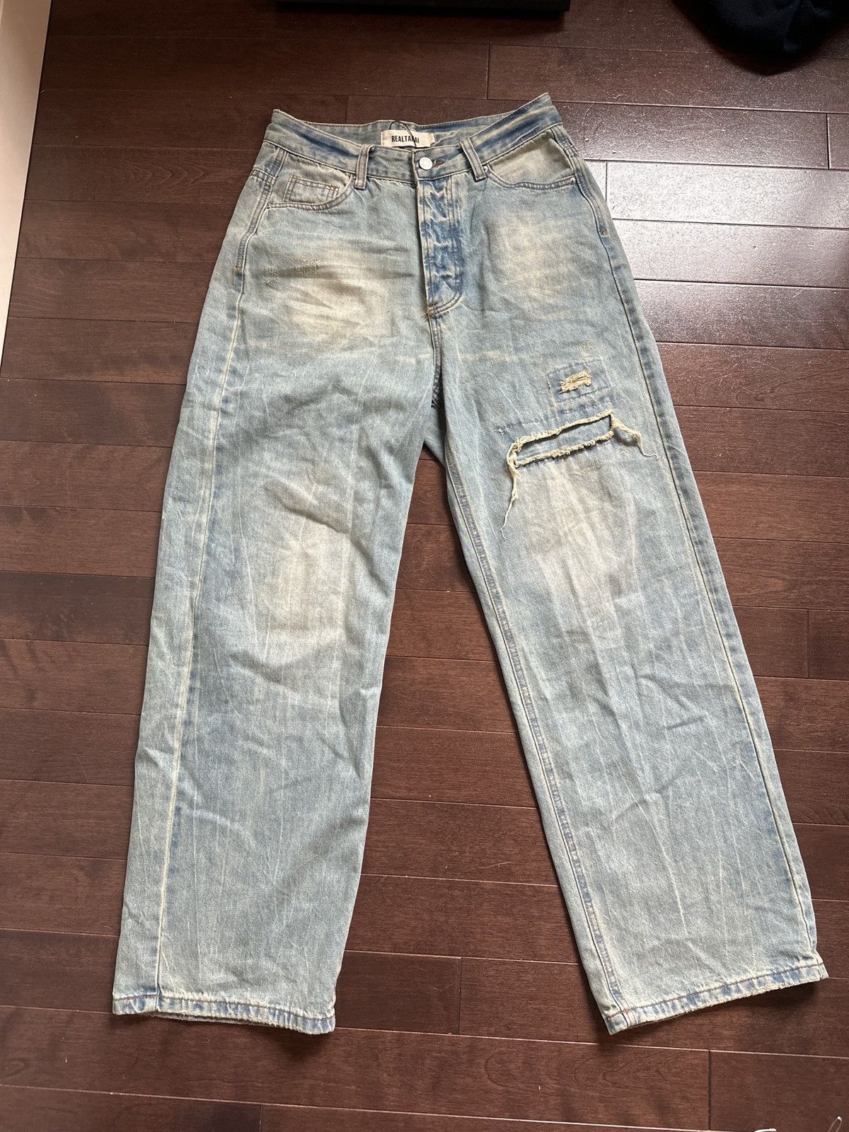 Other Repaired Baggy Ripped Jeans Size US 31 - 1 Thumbnail