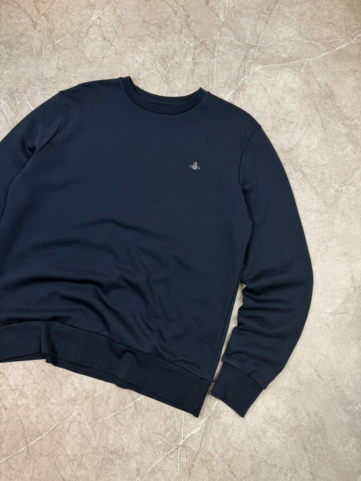 Vivienne Westwood Vintage Vivienne Westwood Sweatshirt Orb Logo Basic Pullover Size US XL / EU 56 / 4 - 3 Thumbnail