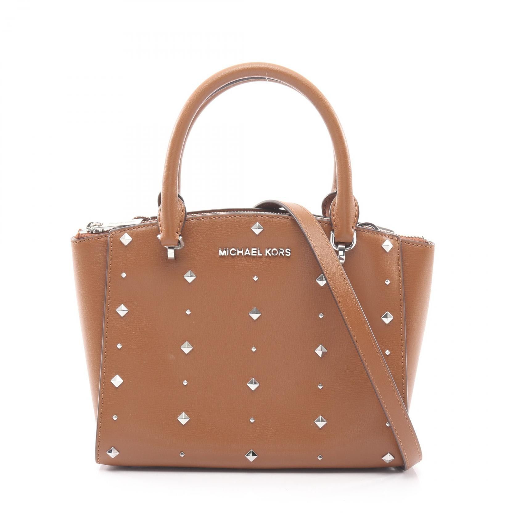 Michael Kors Michael Kors Michael Kors Leather Handbag Leather Handbag 35H7SE0S5L DUTY FREE for USA Size ONE SIZE - 1 Thumbnail