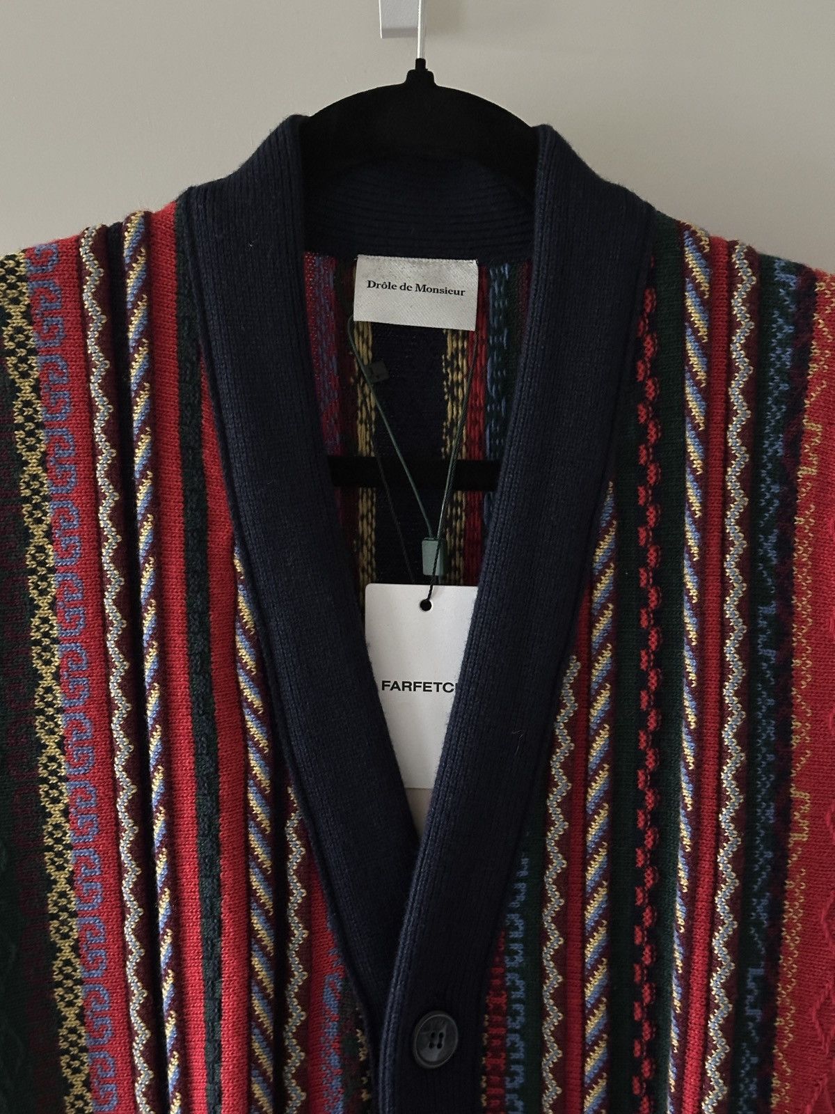 Drole De Monsieur Drôle de Monsieur Knit Cardigan Vest Le Sans Manche 90 Size US M / EU 48-50 / 2 - 3 Thumbnail