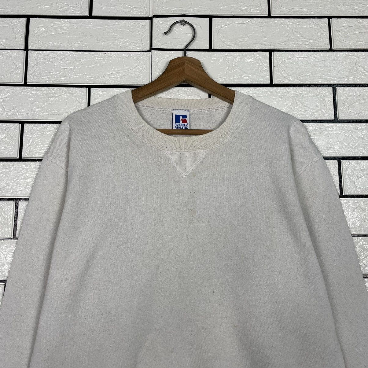 Russell Athletic Vintage Russel Athletic Plain Crewneck Sweatshirt Size US S / EU 44-46 / 1 - 2 Thumbnail