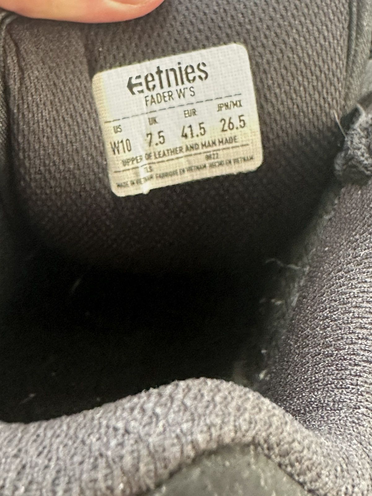 Etnies Etnies Fader W’s Black and Tiger Print Size US 10 / IT 40 - 9 Thumbnail