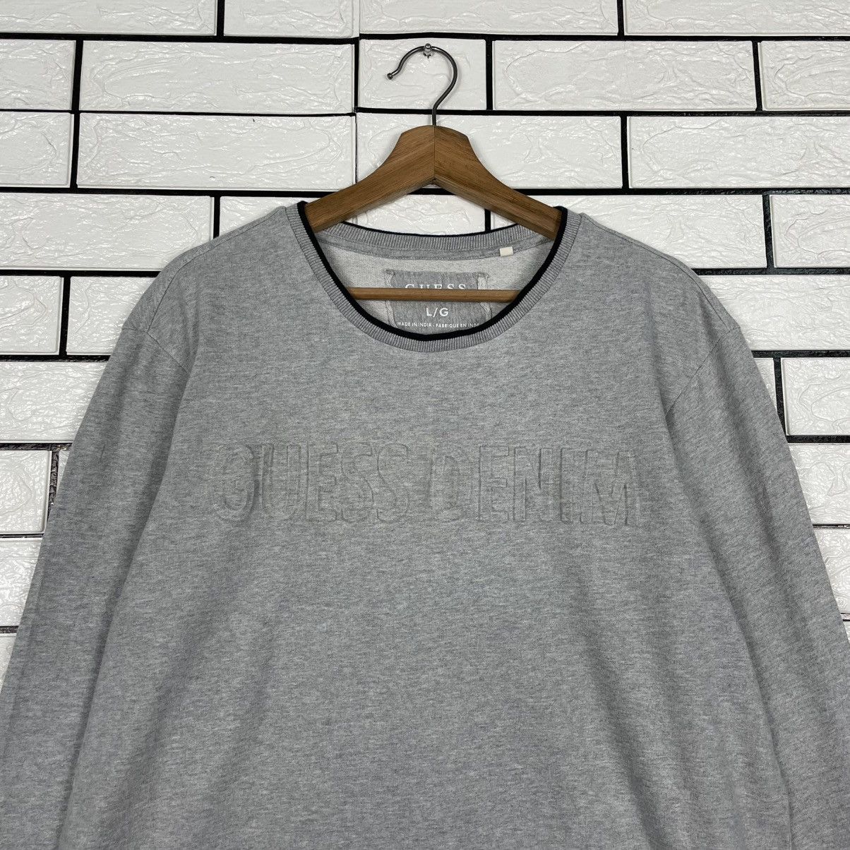 Guess Guess Crewneck Sweatshirt Size US M / EU 48-50 / 2 - 2 Thumbnail