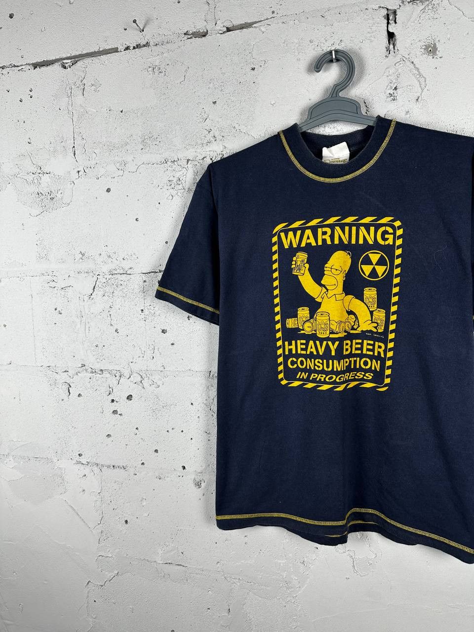 The Simpsons × Vintage THE SIMPSONS 2002 OVERSIZE FADED T SHIRT MOVIE RARE Size US XL / EU 56 / 4 - 2 Thumbnail