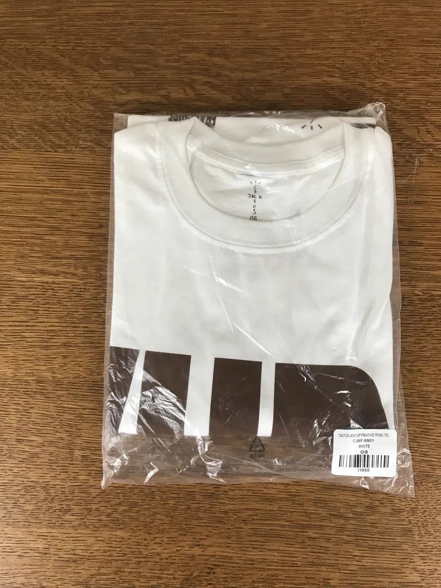 Travis Scott OneSize Travis Scott Franchise Promo T-Shirt White YUP! Tee Size US L / EU 52-54 / 3 - 2 Thumbnail