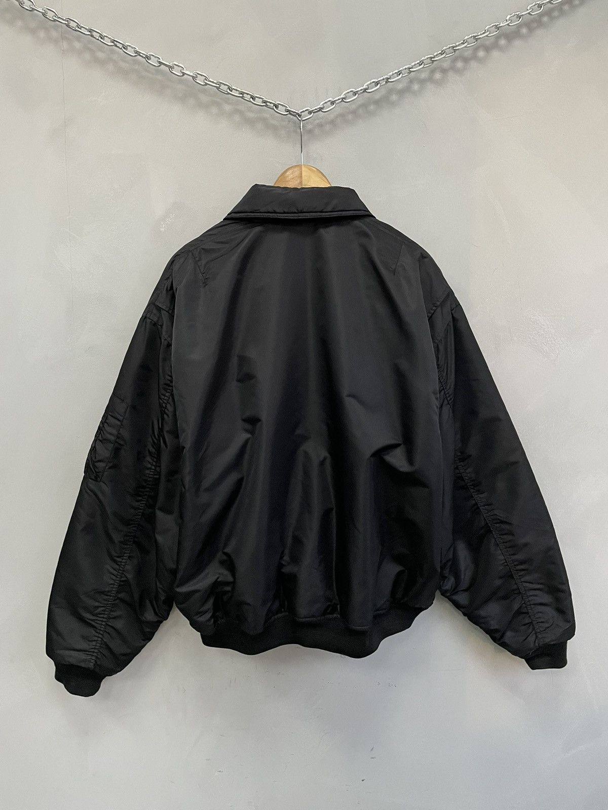 Alpha Industries Schott style cwu bomber jacket Ma - 1 Size US XL / EU 56 / 4 - 8 Thumbnail