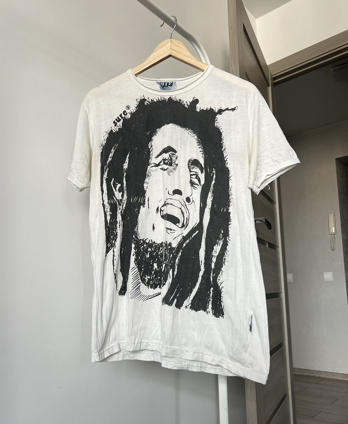 Bob Marley Vintage 90s Bob Marley Big Face T-Shirt Size US M / EU 48-50 / 2 - 2 Thumbnail