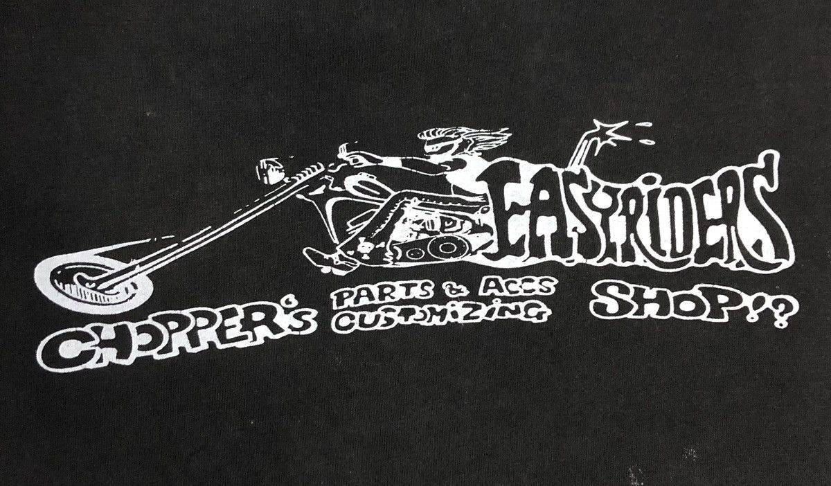 Vintage Vintage 80s EASYRIDERS japan opening choppers shop promo Size US M / EU 48-50 / 2 - 5 Thumbnail