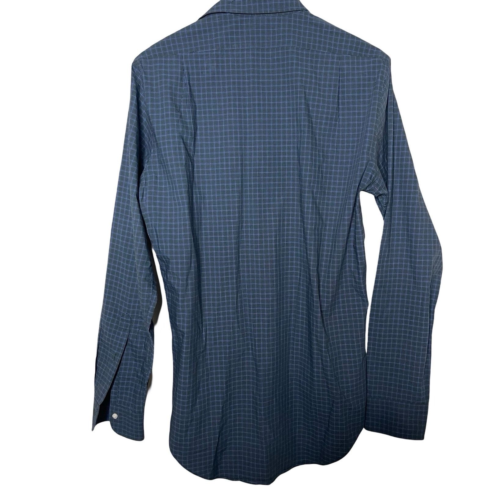 Sid Mashburn Sid Mashburn blue grey checkered button down shirt sz M Size US M / EU 48-50 / 2 - 4 Thumbnail