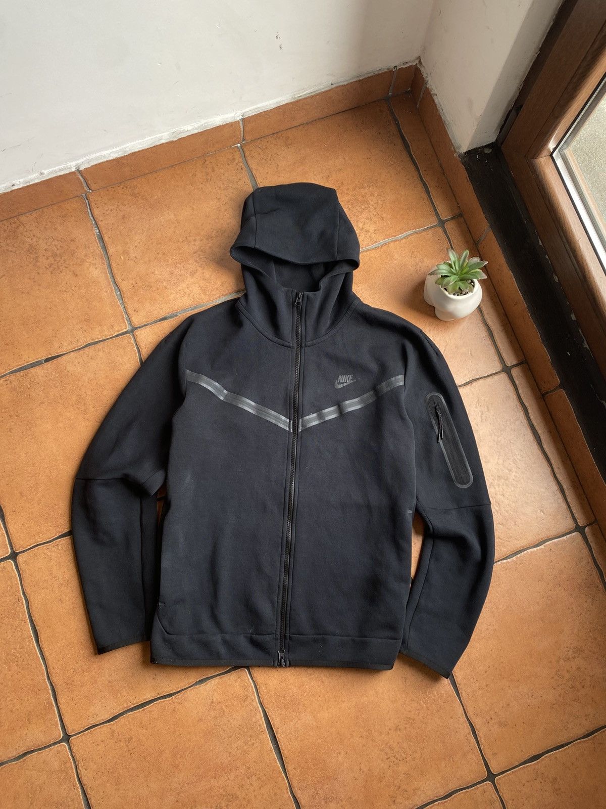 Nike × Streetwear × Vintage Nike Tech Fleece Full Zip-up Hoodie