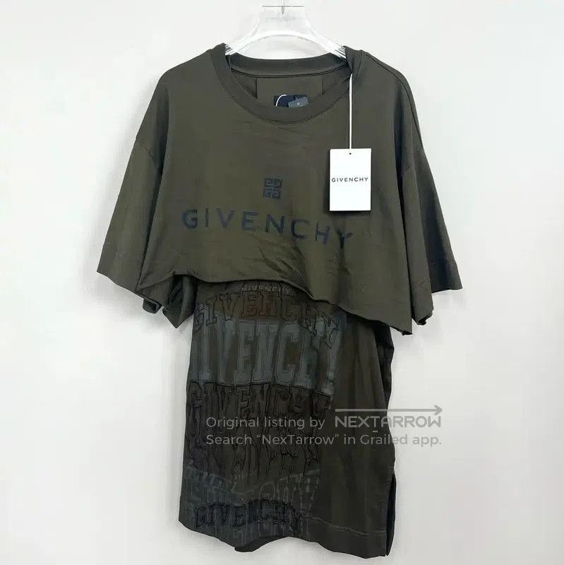 Givenchy Givenchy Military Green Women's T-Shirt . Size M / US 6-8 / IT 42-44 - 1 Thumbnail