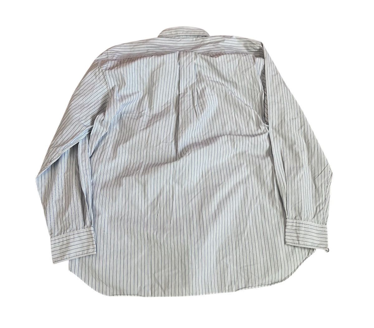 Comme des Garcons Cdg homme AD2001 blue white striped button up shirt Size US L / EU 52-54 / 3 - 5 Thumbnail