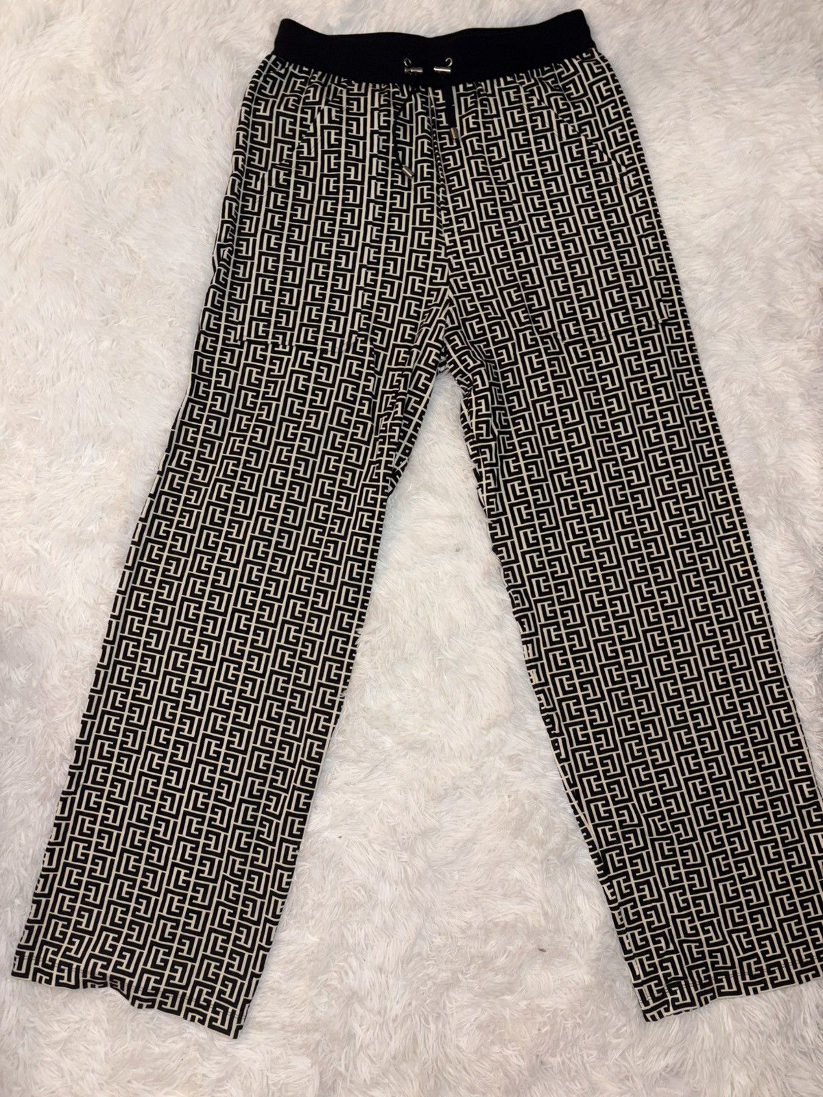 Balmain Balmain monogram pants Size US 34 / EU 50 - 1 Thumbnail