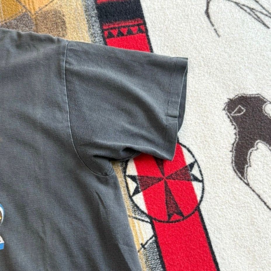 Harley Davidson VINTAGE Harley Davidson T-Shirt Harley Davidson Singapore Attack Eagle XL Black Short Sleeve 90s Biker Motorcycle Women's Men Size US XL / EU 56 / 4 - 6 Thumbnail