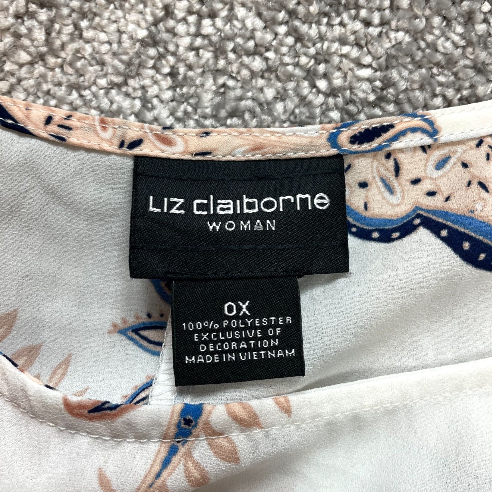 Liz Claiborne VINTAGE? No. Size XL / US 12-14 / IT 48-50 - 3 Thumbnail