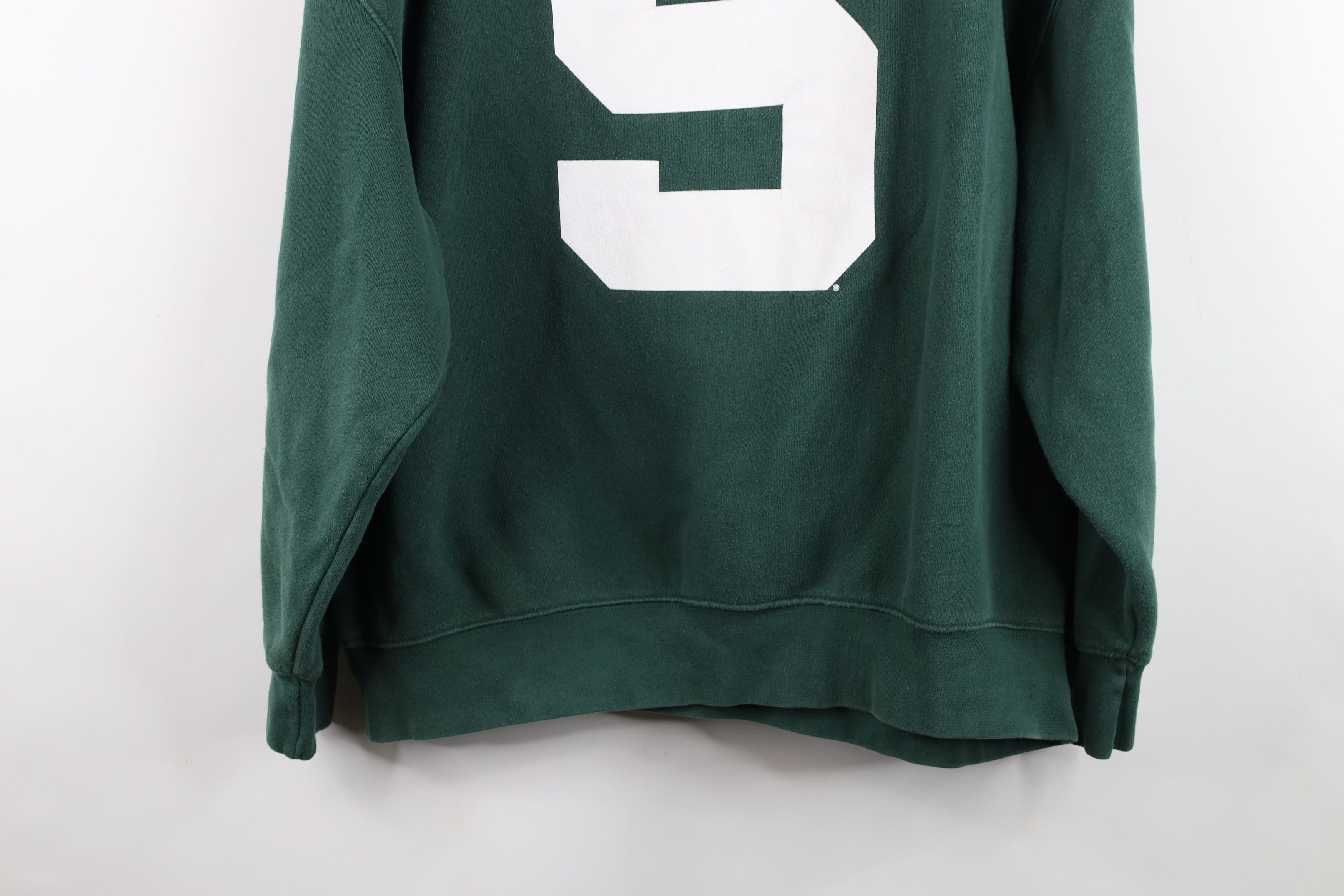 Vintage Vintage 90s Michigan State University Hoodie Sweatshirt Size US XXL / EU 58 / 5 - 14 Thumbnail