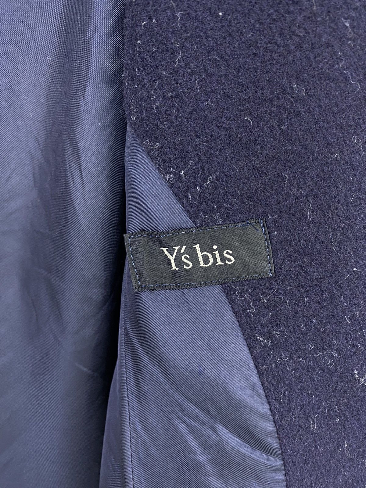 Yohji Yamamoto Vintage Yohji Yamamoto Y’S Bis Rare Wool Jacket Size M / US 6-8 / IT 42-44 - 7 Thumbnail