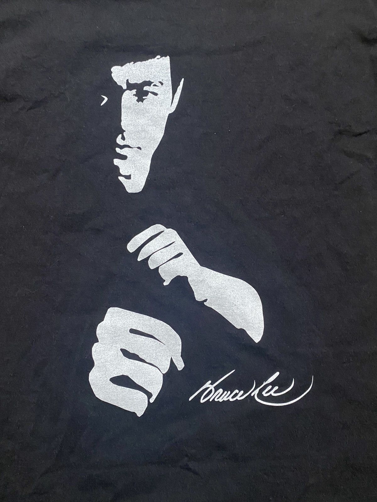 Vintage 🔥Rare🔥Vintage Bruce Lee T-Shirt Size US XL / EU 56 / 4 - 2 Thumbnail