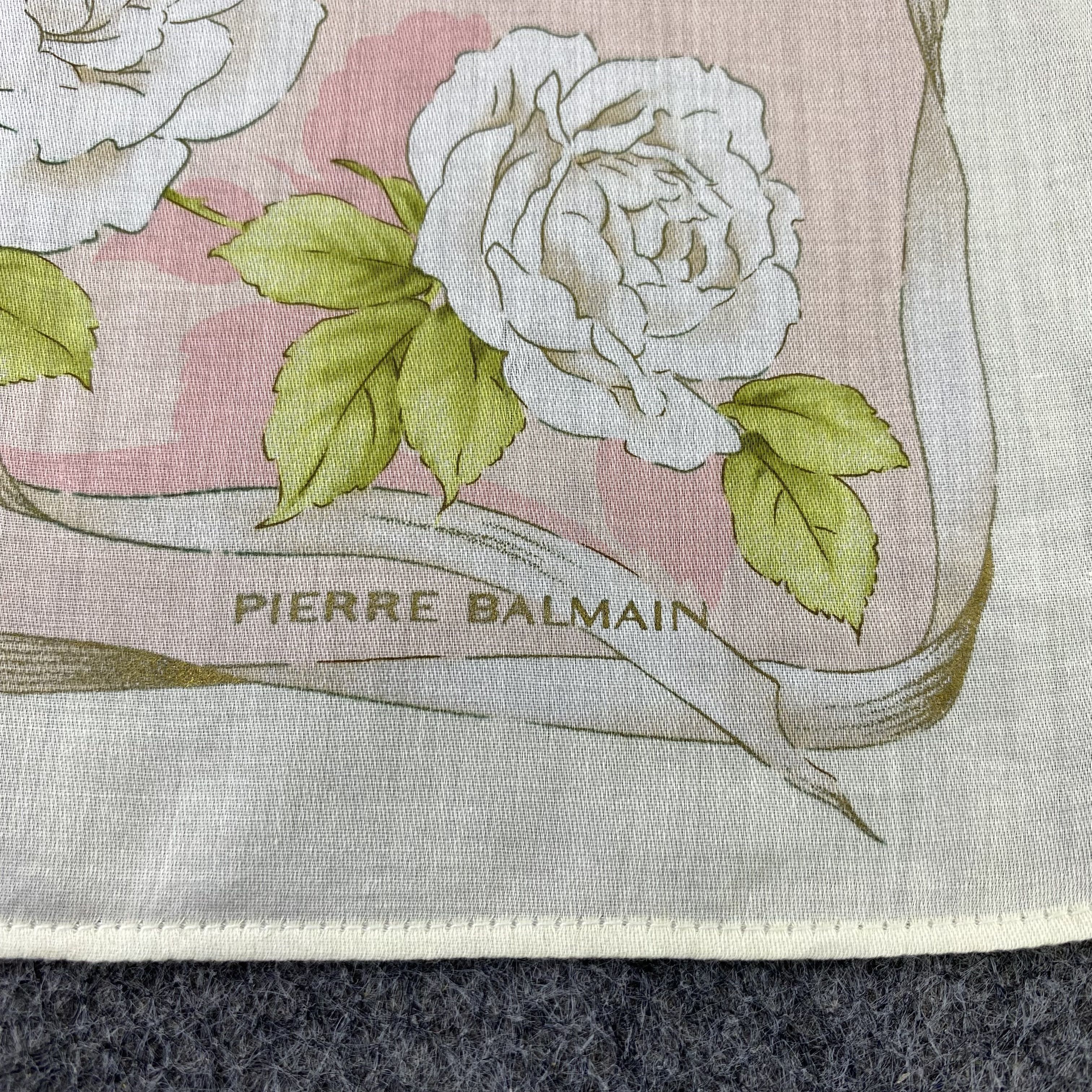 Pierre Balmain Pierre Balmain Handkerchief / Bandana / Neckerchief-B1045 Size ONE SIZE - 5 Thumbnail
