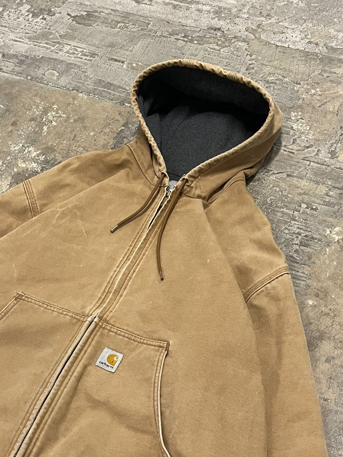 Carhartt Rare vintage hooded carhartt workwear jacket Size US XXL / EU 58 / 5 - 4 Thumbnail