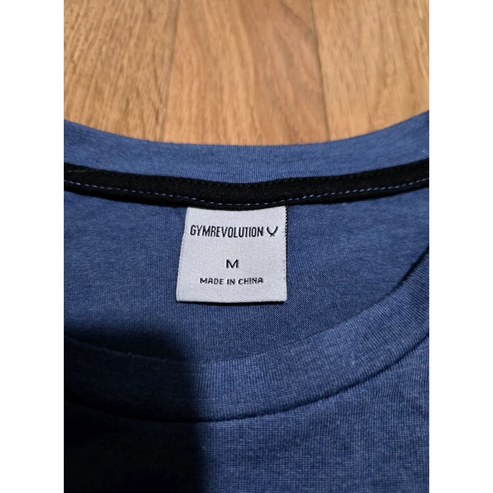 Vintage GYM REVOLUTION Men's Tank Shirt Workout Fitness Blue Medium M Size US M / EU 48-50 / 2 - 4 Thumbnail