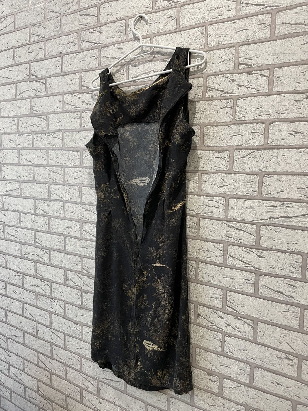 Vintage × Vivienne Westwood RARE Vivienne Westwood Anglomania Vintage Flower Print Dress Size M / US 6-8 / IT 42-44 - 15 Thumbnail