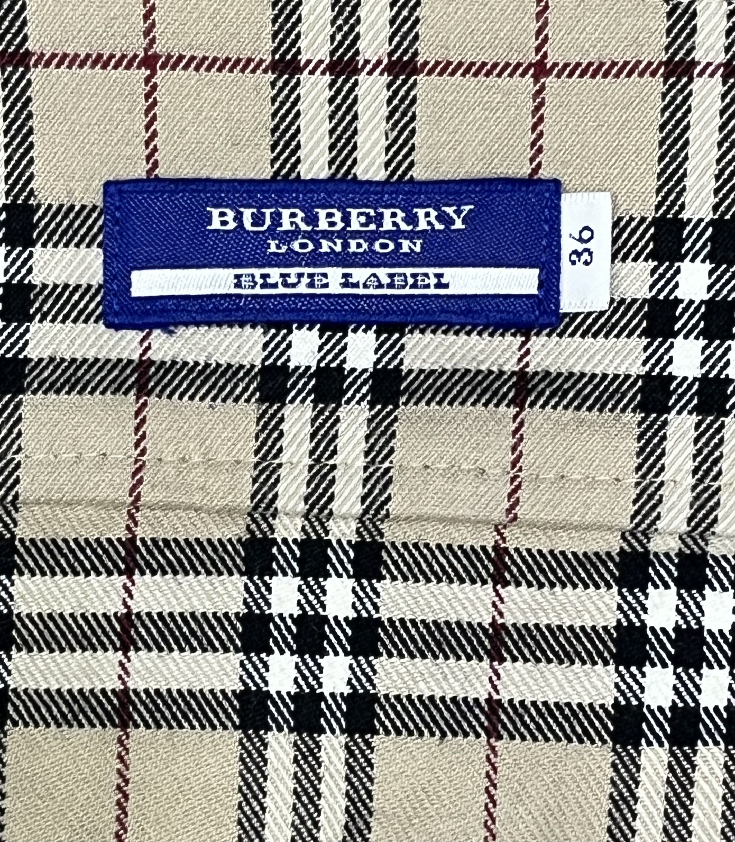 Burberry Burberry Blue Label Nova Check Zip Skirt Japan Size 25" / US 0 / IT 36 - 10 Thumbnail