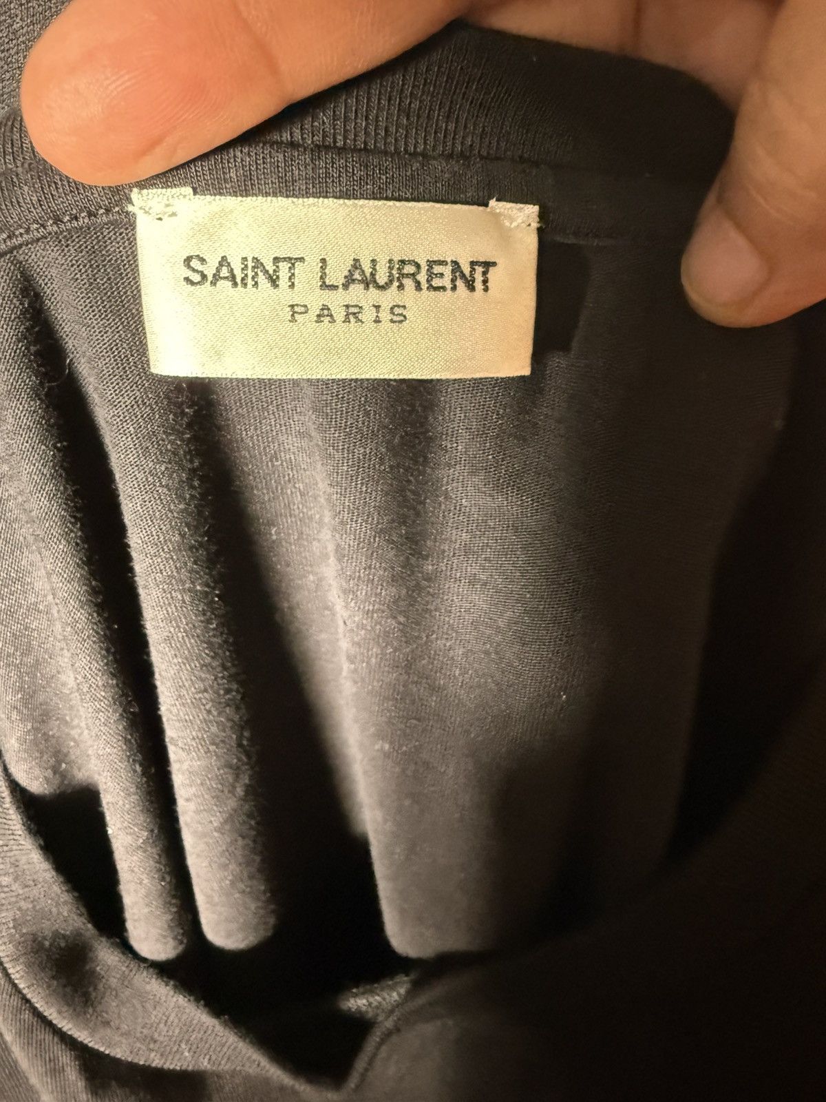 Saint Laurent Paris Saint Laurent T-Shirt Size S / US 4 / IT 40 - 3 Thumbnail