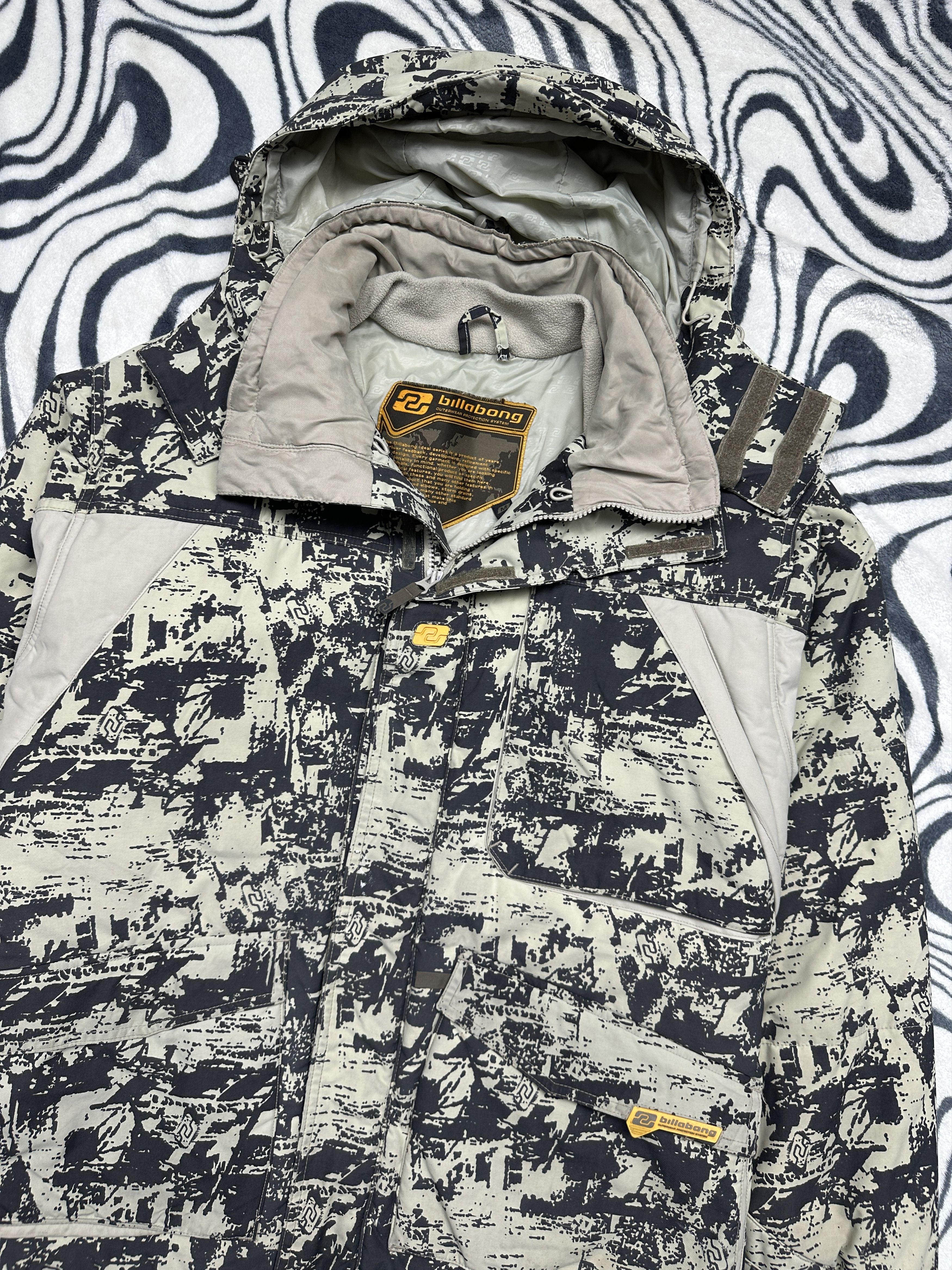 Billabong Billabong Vintage Mens Ski Snowboard Jacket Size US M / EU 48-50 / 2 - 2 Thumbnail