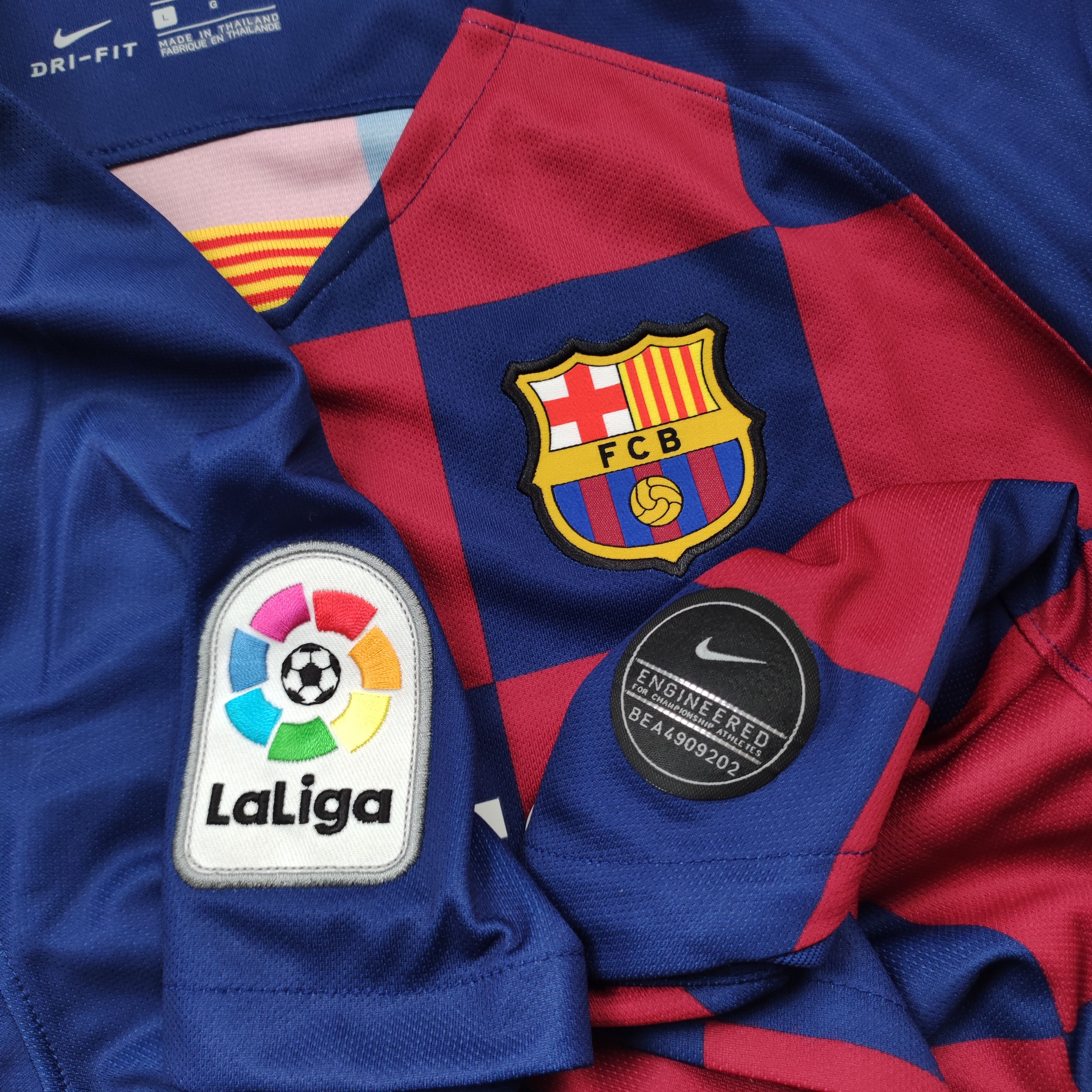 Other FC Barclona Womens Nike 2019 Match Football Jersey Size L / US 10 / IT 46 - 6 Thumbnail