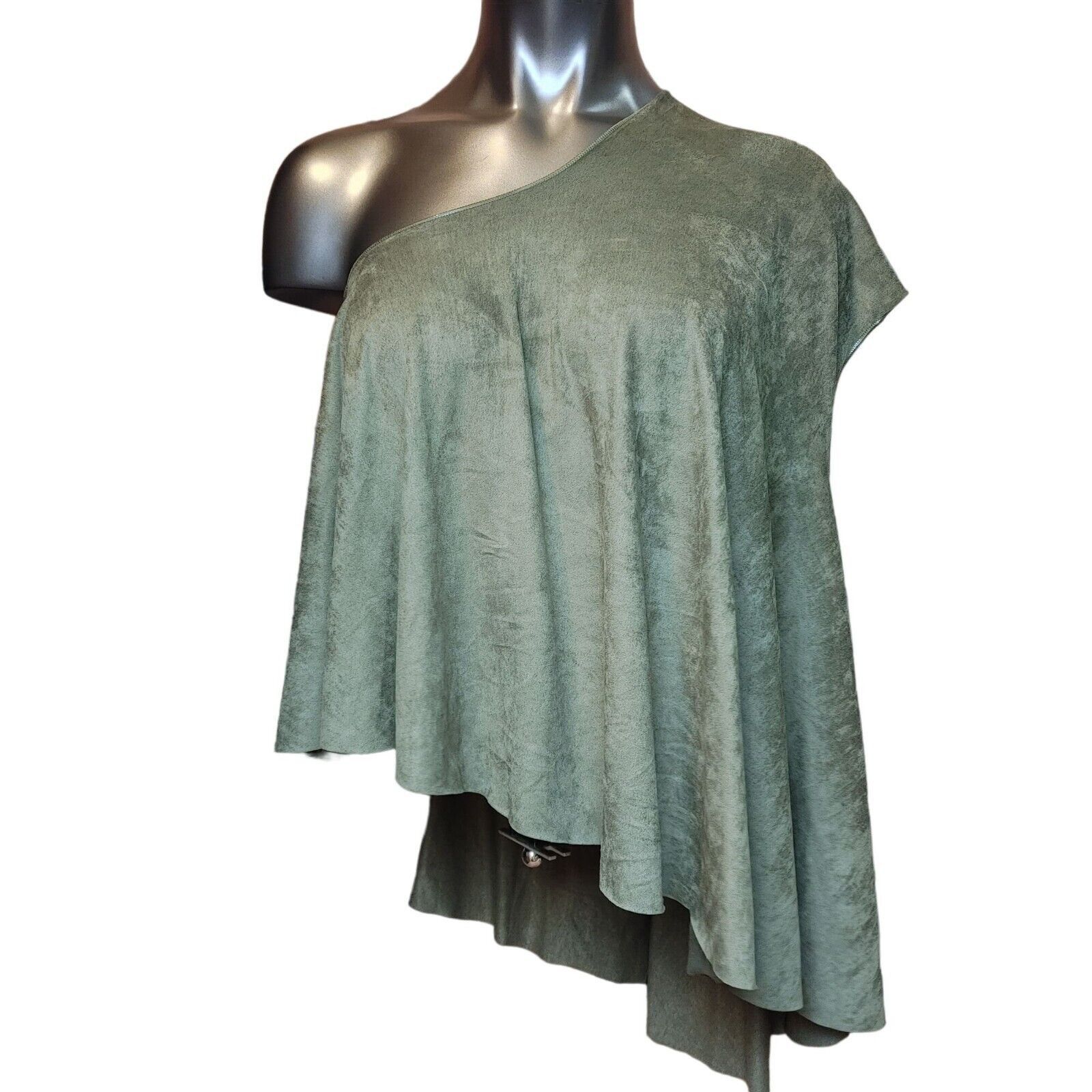 Other Anna & Ava Women's Black Off Shoulder Flutter Top OS Size ONE SIZE - 1 Thumbnail
